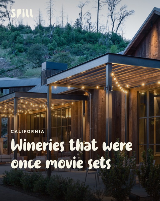 Wineries that were once movie sets